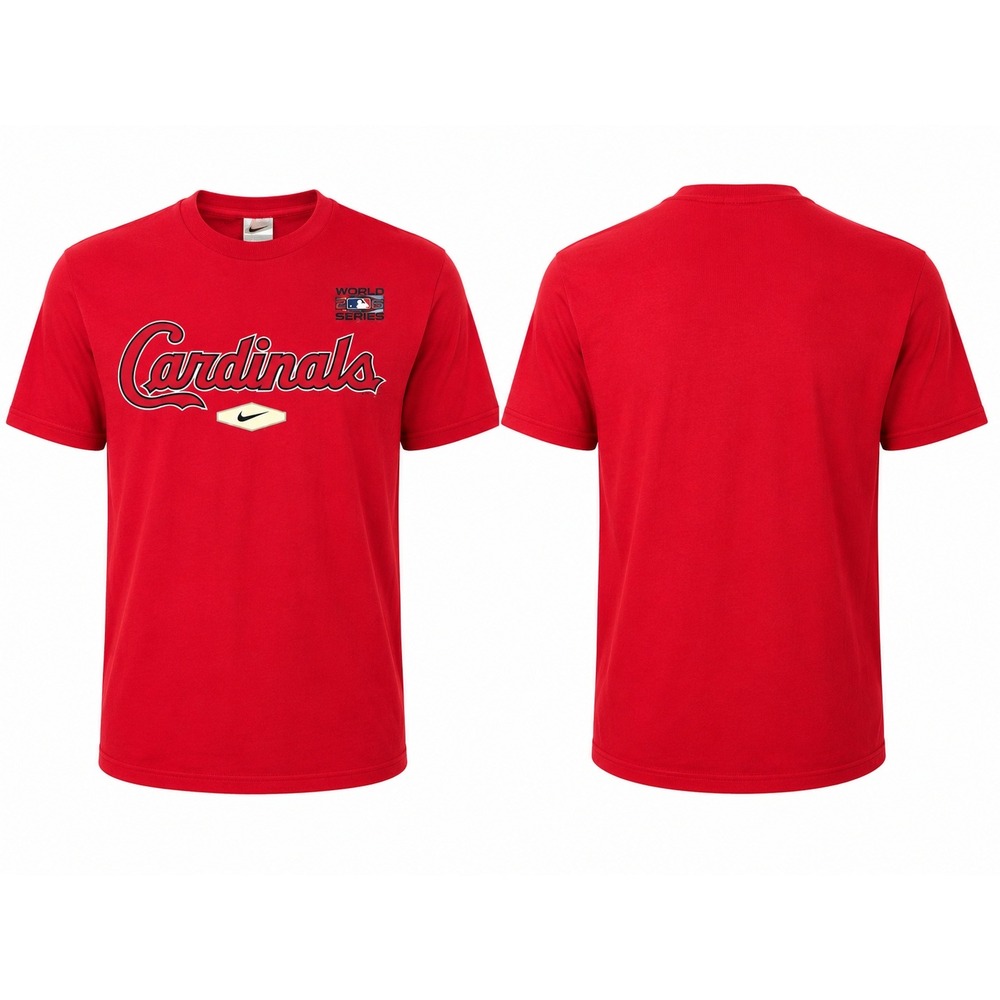 Nike Mens St Louis Cardinals 2006 World Series T-Shirt Red Large MLB Baseball